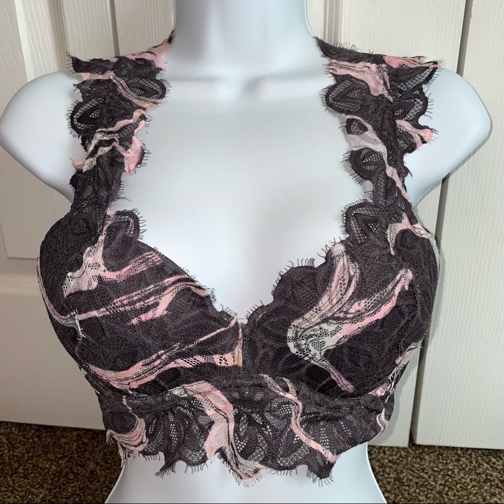 Pink date push up bralette size S
